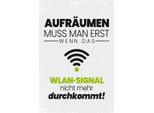 Vianmo Insegna In Legno 18X12 Cm AufräUmen Erst Wenn Wlan Nicht