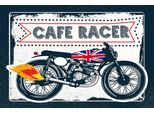 Vianmo Insegna In Legno 12X18 Cm Motorcycle Cafe Racer Motorrad Uk