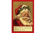 Vianmo Insegna In Legno 18X12 Cm Weihnachten Christmas Santa Claus Lustig