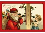 Vianmo Insegna In Legno 12X18 Cm Weihnachtene Santa Claus