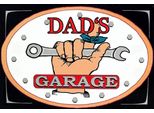 Vianmo Insegna In Legno 20X30 Cm Dad´S Garage Papas Werkstatt