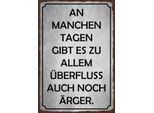 Vianmo Insegna In Legno 30X20 Cm An Manchen Tagen Gibt Es ÄRger