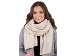 Sciarpa Invernale Da Donna Vivisence, Caldo E Accogliente Copricollo Per L'inverno E L'autunno, Calda Sciarpa Spessa, Classica Sciarpa Invernale Da Donna, Eu, Beige, Taglia Unica