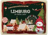 Vianmo Insegna Di Latta 30X40 Cm GrüßE Limburg An Der Lahn