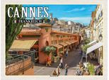 Vianmo Insegna In Legno 30X40 Cm Cannes Frankreich Marché Forville