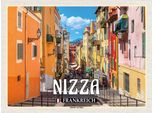 Vianmo Insegna In Legno 30X40 Cm Nizza Frankreich Altstadt Von Nizza
