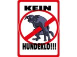 Vianmo Insegna In Legno 40X30 Cm Kein Hundeklo Tiere