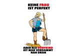 Vianmo Insegna In Legno 40X30 Cm Keine Frau Perfekt Aber Als Dorfkind