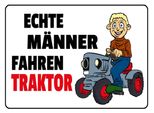 Vianmo Insegna In Legno 30X40 Cm 40X30C M Echte MäNner Fahren Traktor