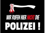 Vianmo Insegna In Legno 30X40 Cm Wir Rufen Nicht Die Polizei