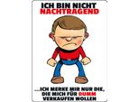 Vianmo Insegna In Legno 40X30 Cm Bin Nicht Nachtragend Merke Mir