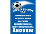 Vianmo Insegna In Legno 40X30 Cm Ich Bin Bochum Fan Fussball