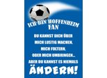 Vianmo Insegna In Legno 40X30 Cm Ich Bin Hoffenheim Fan Fussball