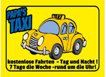 Vianmo Insegna In Legno 30X40 Cm Papa`S Taxi Kostenlose Fahrten