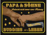 Vianmo Insegna In Legno 30X40 Cm Papa Und SöHne Nicht Immer Einer