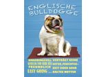Vianmo Insegna In Legno 40X30 Cm Englische Bulldogge Hund SüSs
