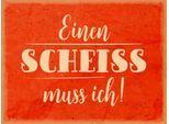 Vianmo Insegna In Legno 30X40 Cm Einen Scheiss Muss Ich