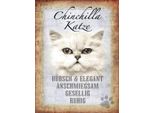 Vianmo Insegna In Legno 40X30 Cm Chinchilla Katze HüBsch Elegant
