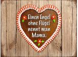 Vianmo Insegna In Legno 30X40 Cm Engel Ohne FlüGel Nennt Man Mama