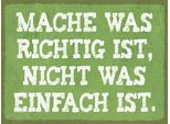 Vianmo Insegna In Legno 30X40 Cm Mache Was Richtig Nicht Einfach