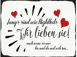 Vianmo Insegna In Legno 30X40 Cm Jungs Sind Wie Highheels Wir