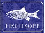 Vianmo Insegna In Legno 30X40 Cm Fischkopp Fisch