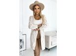 Cardigan Numoco Da Donna Dechtenloie Beige Universal