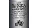 Vianmo Insegna In Legno 40X30 Cm Motorrad Biker Code Fahren Um Zu Vergessen