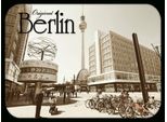 Vianmo Insegna In Legno 30X40 Cm Berlin Original Fernsehturm Foro