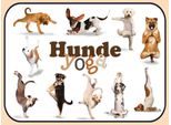 Vianmo Insegna In Legno 30X40 Cm Katze Hunde Yoga