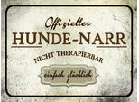 Vianmo Insegna In Legno 30X40 Cm Hunde-Narr Nicht Therapierbar