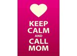Vianmo Insegna In Legno 40X30 Cm Keep Calm And Call Mom