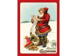 Vianmo Insegna In Legno 40X30 Cm Santa Claus Schnee