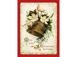 Vianmo Insegna In Legno 40X30 Cm Santa Claus Winterzeit