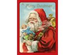 Vianmo Insegna In Legno 40X30 Cm Weihnachtsmann Santa Fest