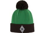Puma Beanie Berretto Bmg Youth Pom Pom Beanie Archive Green - Puma Black Multicolore