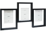 Deknudt S68UB2 Cornice Da Galleria Nera Per 3 Foto 10X15 Cm