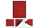 The Living Store Zerbino Rosso 60X80 Cm