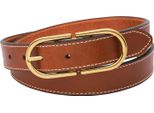 Fossil Pelle Cintura Double D-Link Belt W85 Medium Brown Marrone