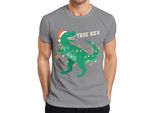 Maglietta Da Uomo Tree Rex Christmas Tree Dinosaur - Regalo Di Natale, Grigio, Xxl