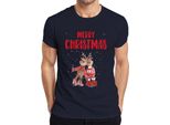 Maglietta Da Uomo Merry Christmas Reindeer Couple Rudolph - Christmas Gift, Navy, M