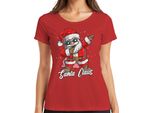 Maglietta Da Donna Dabbing Santa Claus - Regalo Di Natale, Rosso, Xl