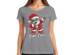 Maglietta Da Donna Dabbing Santa Claus - Regalo Di Natale, Grigio, Xl