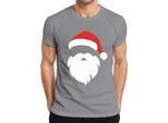 Maglietta Da Uomo Babbo Natale - Regalo Di Natale, Grigio, Xxl