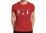 Maglietta Da Uomo Happy Holidays Gnomi Svedesi Elfi - Regalo Di Natale, Rosso, 3XL