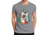 Maglietta Da Uomo Swedish Gnome Christmas Tree - Christmas Gift, Grigio, L