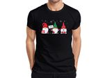 Buon Natale Gnomo Elfi Gnomi - Regalo Di Natale Maglietta Da Uomo Di Natale, Nero, 3XL