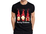 Maglietta Da Uomo Merry Christmas Swedish Christmas - Gnome Christmas Gift, Nero, Xl