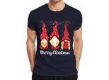 Maglietta Da Uomo Merry Christmas Swedish Christmas - Gnome Christmas Gift, Navy, S