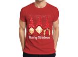 Maglietta Da Uomo Merry Christmas Swedish Christmas - Gnome Christmas Gift, Rosso, Xxl
